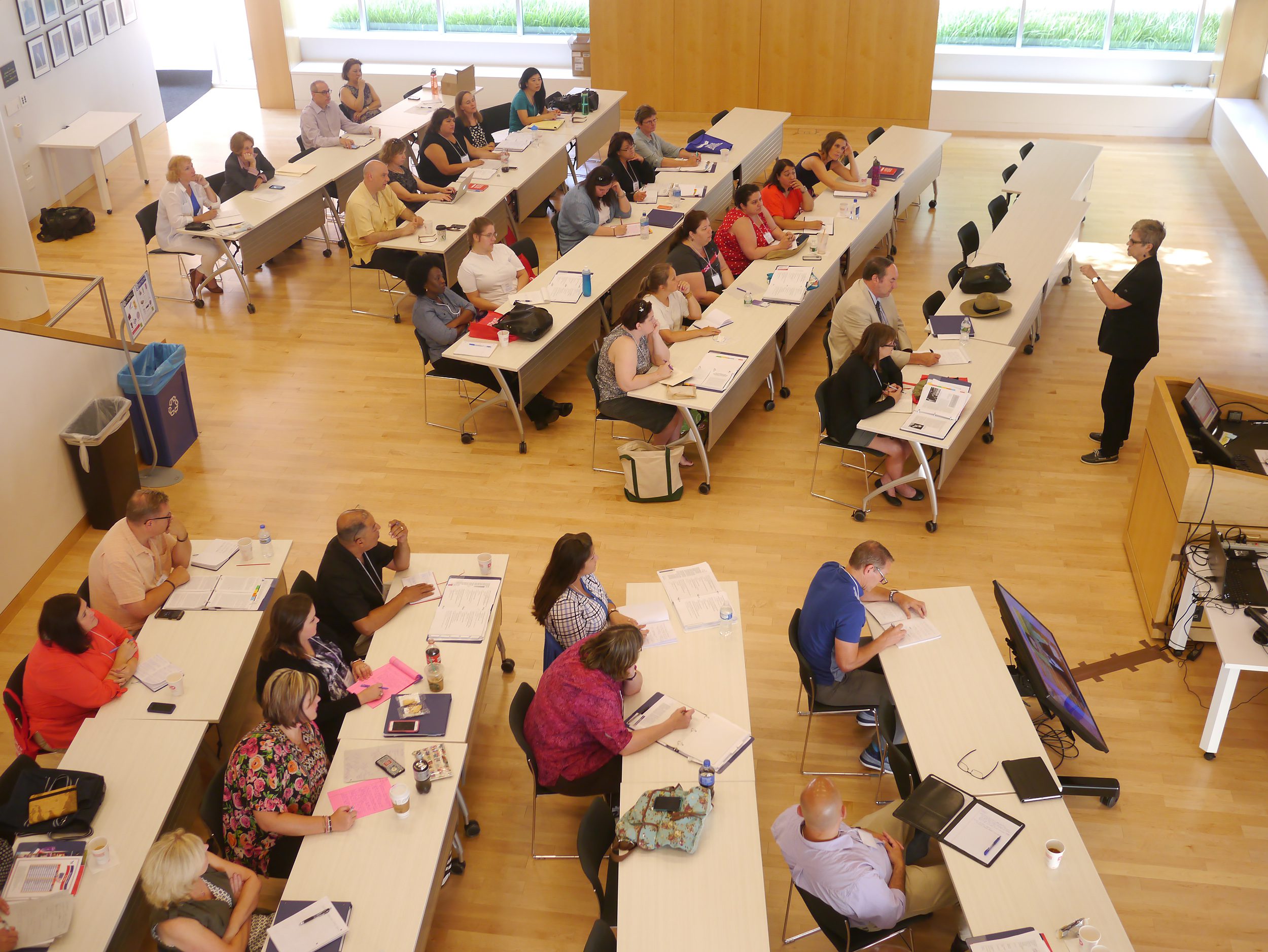 Group of teachers attending a Rendell Center Summer Institute