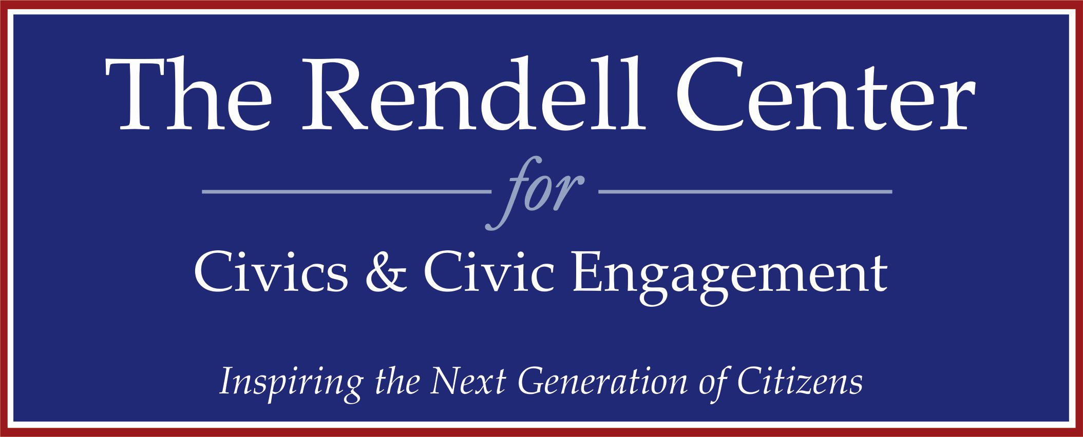 Rendell Center for Civics and Civic Engagement Logo