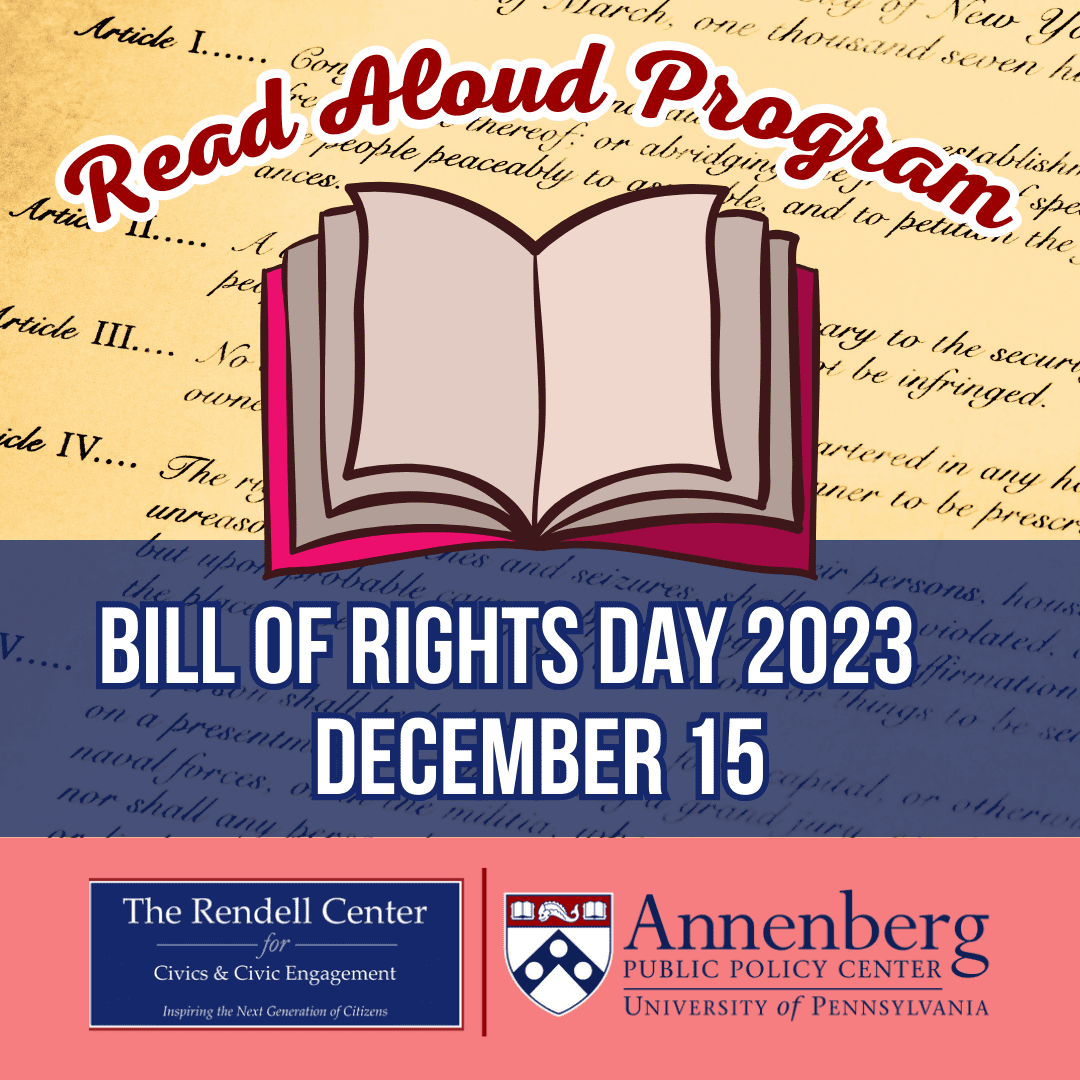 2023 Bill of Rights Day Read Aloud - December 11-15