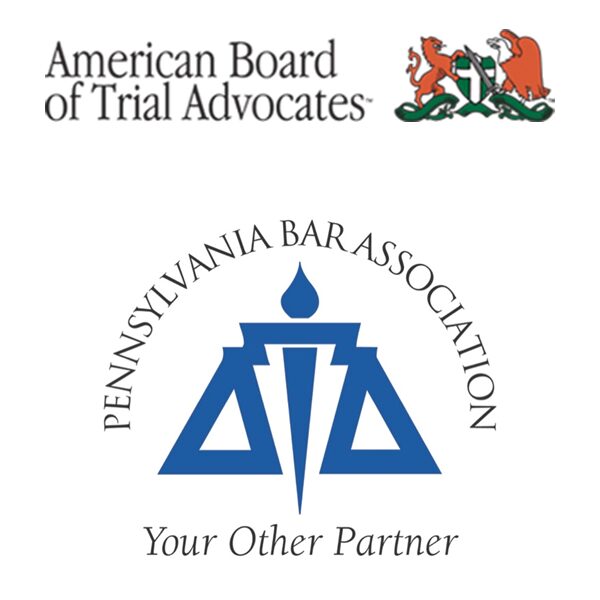 ABOTA and Pennsylvania Bar Association Logos