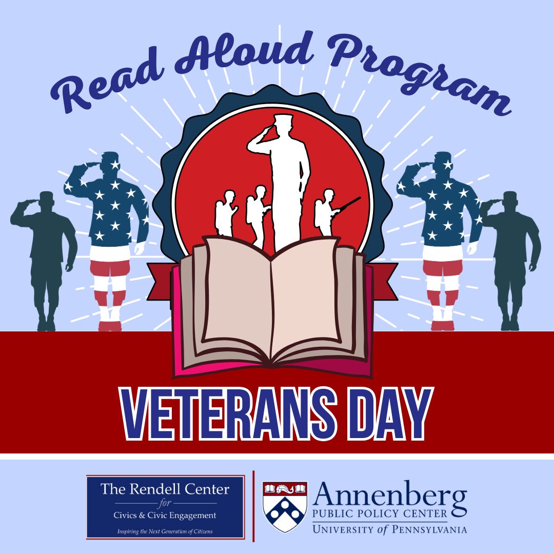 November Voting & Veterans Read Aloud 2023 Web Banner